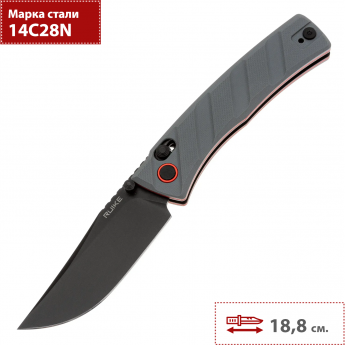 Нож складной RUIKE P856-K серый